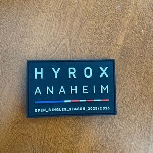 Hyrox Anaheim Patch